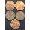 Image 2 : Possible Rotated Die Lincoln Cents - 1973-D, 1974, 1986, 1989  - Face Value: $0.05