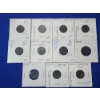 Image 1 : x11 Assorted Years & Mintmark Wartime Germany 1-Reichspfenning Coins Including VF+ & VF