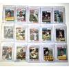 Image 1 : MINT 1974 TOPPS BASEBALL CARDS - 15 ASSORTED SLEEVED CARDS IN NEVER TOUCHED FRESH CONDITION 