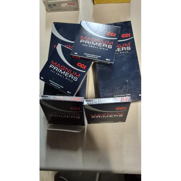 AMMO - RELOADING - 1400 COUNT - CCI MAGNUM PRIMERS - SEE PICS
