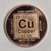 Image 3 : Mexican Libertad Design 1 Ounce .999 Fine AVDP Copper Element Round