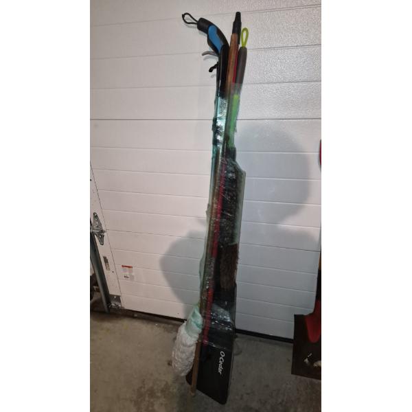 PICKUP IN NORTHFIELD - Assortment Of Sweepers & Brushes As Shown - See Pics