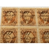 Image 6 : Rare Civil War Block Of 8 - 1st Edition Revenue Stamps & 2 Other Blocks - Hard To Find U.S. Stamps