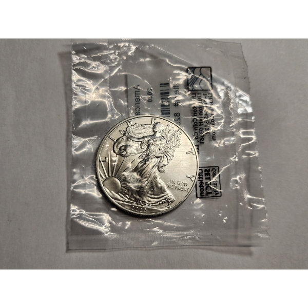2020 American Silver Eagle Uncirculated in Sealed Littleton Package