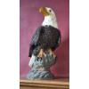 Image 2 : Louisville Home Pickup - Large & Impressive - 19 Inch Bald Eagle Statue - Perfect Condition