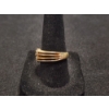 Image 2 : Stunning 14K Gold Multi-Layered Bands Scattered Stones Ring Size 7.5 Total Weight: 7.2g