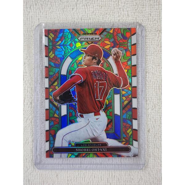 SHOHEI OHTANI 2022 Prizm No. SG-3 STAINED GLASS Baseball Trading Card in MINT OR NEAR MINT CONDITION