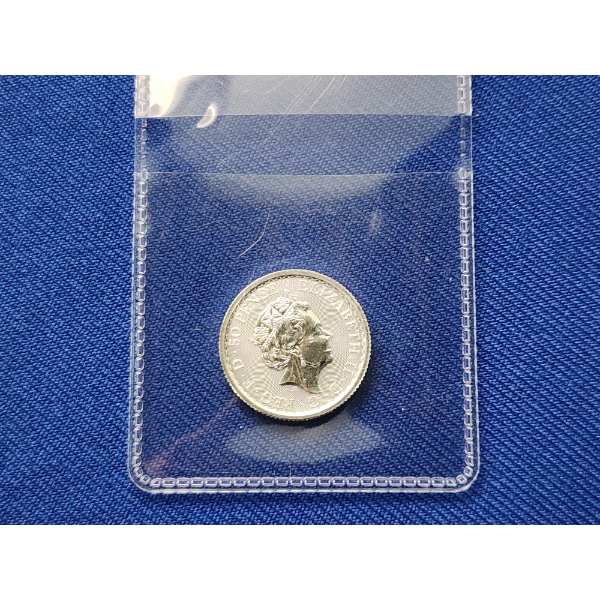 2021 1/4 oz British Royal Mint Britannia .999 Fine Silver Coin