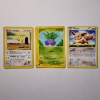 Image 1 : Three Vintage Pokemon Trading Cards Including Blaine's Doduo, Eevee & E-Reader Oddish