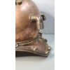 Image 8 : 18" Vintage U.S Navy Mark V WWII Era Copper Brass Morse Diving Equipment Co Diving Helmet 