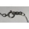 Image 4 : 10K Yellow Gold & Sterling Silver Twisted Pendant W/ Diamonds On Sterling Silver 18" Necklace - 2.4g