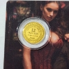 Image 4 : 2026 $12 Liberia "Las Vegas" Gold Coin Card - 1/1000 oz .9999 Fine Gold