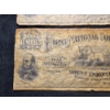 Image 5 : Lot of Two First National College Bank Mount Union College 100 Dollar Paper Notes - Possible Ads!