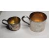 Image 1 : Sterling Silver Lunt & Webster Cups - Total Weight: 76.6g