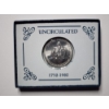 Image 1 : United States Mint Uncirculated 1982 George Washington 90% Silver Commemorative Half Dollar in Box