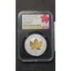 Image 2 : 2019 NGC Canadian 4Oth Anniversary PF 70 REV PF GILT Incuse $20 1 oz 9999 Silver Maple Leaf 
