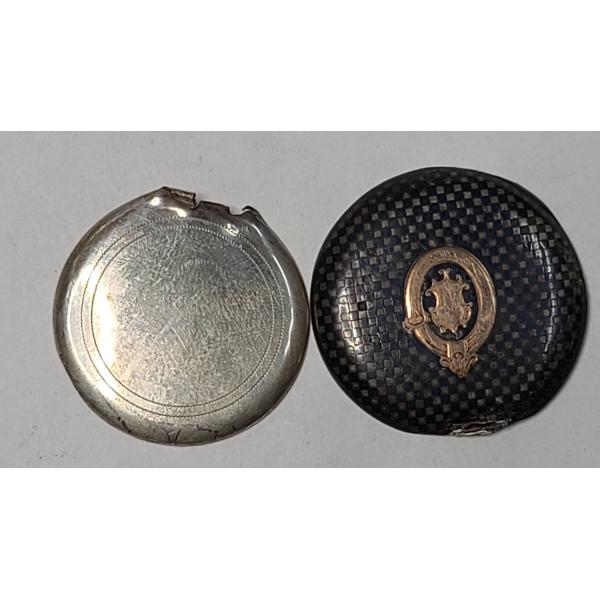 Scrap 0.800 Silver Watch Case Pieces 