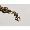 Image 4 : 14K Yellow Gold Chain Detailed Beaded Bracelet 8" TW: 11.0g