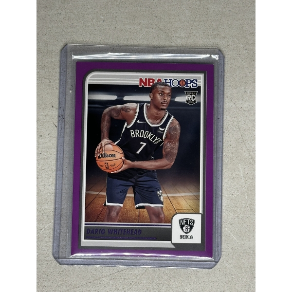 2023-2024 Panini-Hoops Dariq Whitehead - Brooklyn Nets Basketball Card - Mint Condition