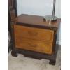 Image 2 : Pair Of Matching Oriental Themed BR Night Stands - See Pics-  Part of Matching Bedroom Suite