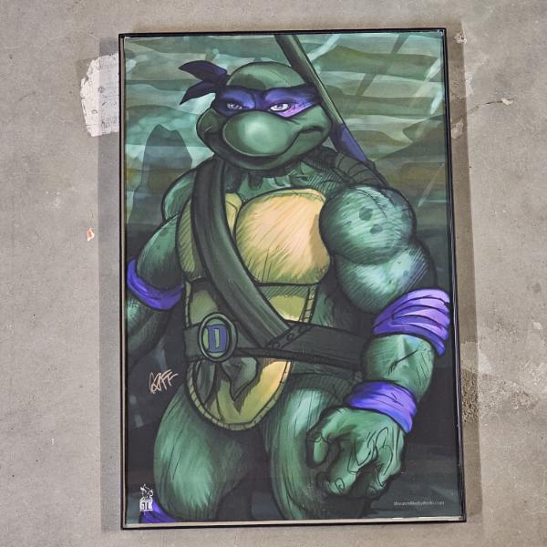 Teenage Mutant Ninja Turtles Donatello Framed Art Print (18x12")