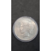 Image 1 : United States 1922 90% Silver Peace Dollar In Coin Capsule