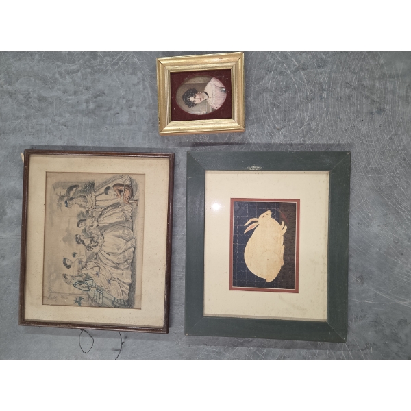 Vintage Trays And Neat Pictures