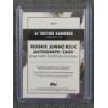 Image 2 : 2024 Topps RJRA-JTS Ja'Tavion Sanders Rookie Jumbo Patch Autograph Card NUMBERED 04/50