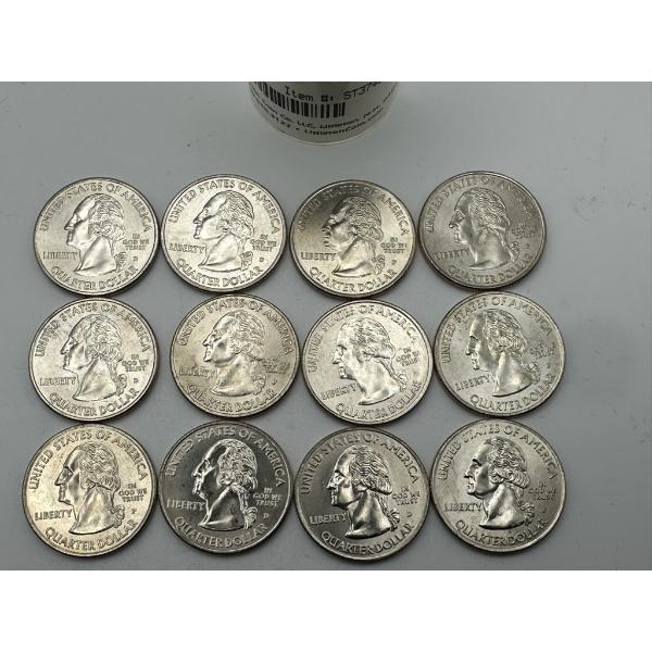 2009 District of Columbia and U.S. Territories Quarter Set P&D Mint