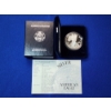 Image 1 : 1996 Silver American Eagle $1 Proof - 1 Troy Ounce 99.9% Silver w/ Original Box & COA