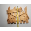 Image 4 : Wooden Birdhouse and Picket Fence Decor 