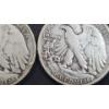 Image 3 : U.S 1937 & 1937-D Walking Liberty 90% Silver Half Dollars - Face Value: $1.00