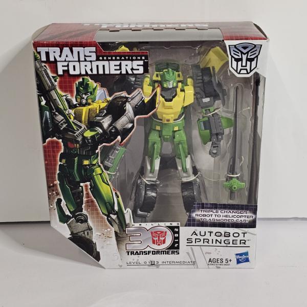 Transformers Generations Thrilling 30 Voyager Class Autobot Springer Action Figure