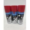 Image 1 : Three 11oz Valspar 2nd Skin  Red Peel Off Coating Spray Cans