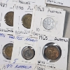 Image 6 : Large Lot of over 60 Assorted World Coins: Australia Argentina, Aruba, Algeria, & More!! 