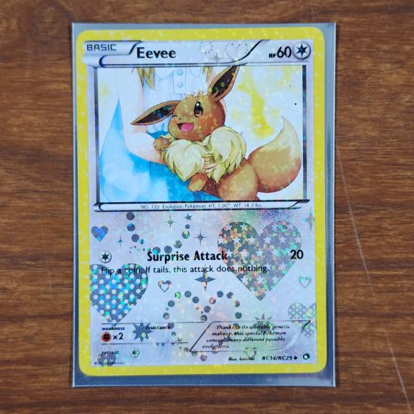 Eevee RC14/RC25 Radiant Collection Holo Vintage 2013 Pokemon Trading Card