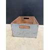 Image 2 : Heavy Duty Merry Christmas Wooden Crate 15" X 11" X 7" - Excellent Condition
