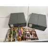 Image 1 : 2 Magazine Storage Organizers & Several Magazines - Sports Illustrated - Nickelodeon - Comics - Etc.