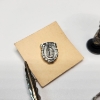 Image 6 : Sterling Silver Items: Pins, Floral Ring, Spoon Stamp, Thimble/Bell - Total Weight: 29.9g