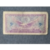 Image 4 : United States 5 Cent Military Payment Certificate - In Great Condition!