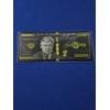 Image 1 : Limited Edition 45th President Donald Trump Diamond $10,000 Black & Gold Banknote