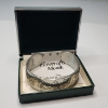 Image 1 : Beautiful Pewter Floral Cuff Bracelet