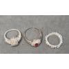 Image 15 : Sterling Silver Rings, Brooch, Bracelet & More - Total Weight: 55g
