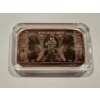 Image 2 : American Buffalo Brilliant Uncirculated One Troy Oz .999 Fine Copper Bar In Case - Mint Condition