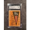 Image 2 : 1959 Topps #38 Cleveland Browns Pennant Football Card - Graded CGC 7 - Incredible Card