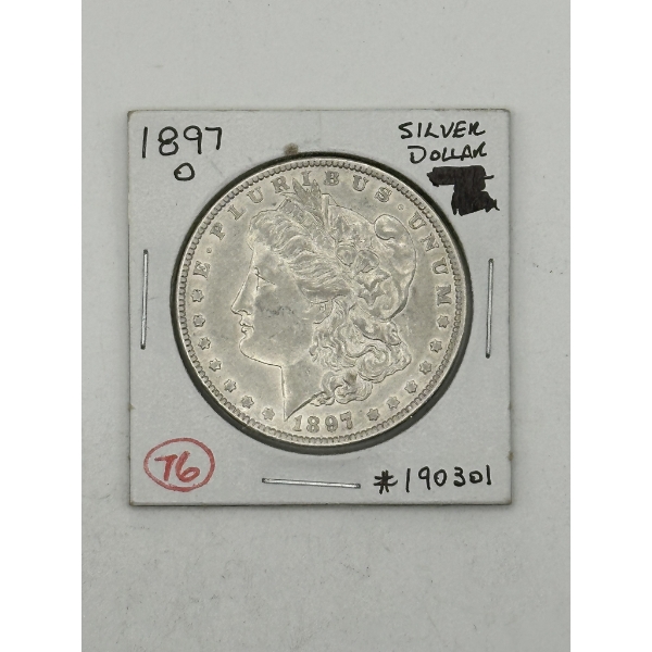 1897-O Morgan Silver Dollar - Great Condition