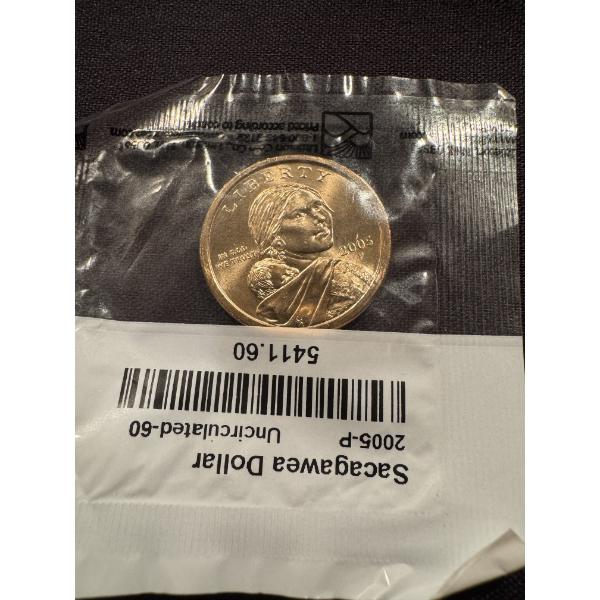 2005-P Sacagawea United States One Dollar Coin - Mint Condition