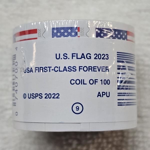 100 USPS First-Class Forever Stamps featuring a U.S. Flag Design
