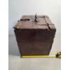 Image 2 : Hard Wood Strong Box With Lockable Latch & Carrying Handle