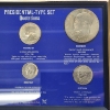 Image 3 : Presidential -Type Set: Framed Collection of Six U.S. Coins with Notable Presidential Quotations 